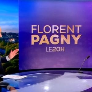 Florent Pagny, qui va beaucoup mieux, était l'invité de Gilles Bouleau aux 20 heures de TF1 le jeudi 16 novembre. © Captute TV TF1 via Bestimage