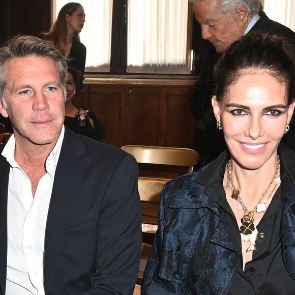 L'ancienne Miss pose avec son cher et tendre et affiche une grande complicité avec lui.

Le prince Emmanuel-Philibert de Savoie, Adriana Abascal, Isabella Orsini - Concerto pour la paix de Omar Harfouch dans la chambre de députés à Rome en Italie le 29 avril 2025. © SGP / BESTIMAGE