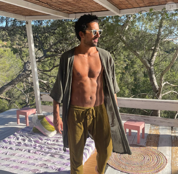 Jonathan Anguelov en vacances (Instagram)
