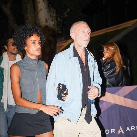 Vincent Cassel et Narah Baptista au concert de Drake à Paris, le 7 septembre 2025.

Photo de Bestimage