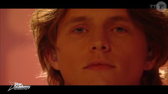 Ulysse lors d'un prime de la "Star Academy 2024"