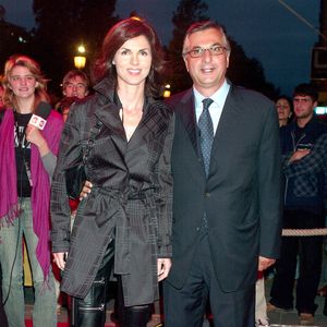 Caroline Barclay et Michel Coencas assistent à la première du dernier film de Mick Davis 'Modigliani' à Paris, France, le 20 septembre 2004. Photo par Giancarlo Gorassini/ABACA.