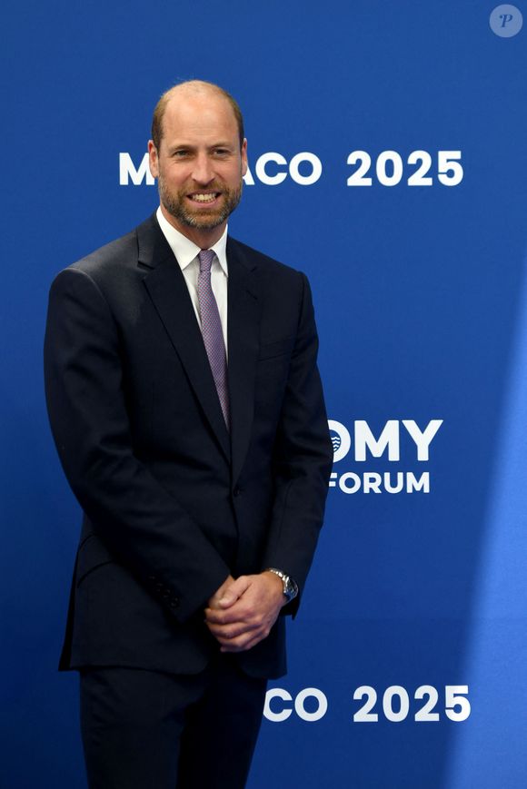 Le prince William, prince de Galles lors du forum Blue Economy and Finance à Monaco le 8 juin 2025.
© Bruno Bebert / Bestimage