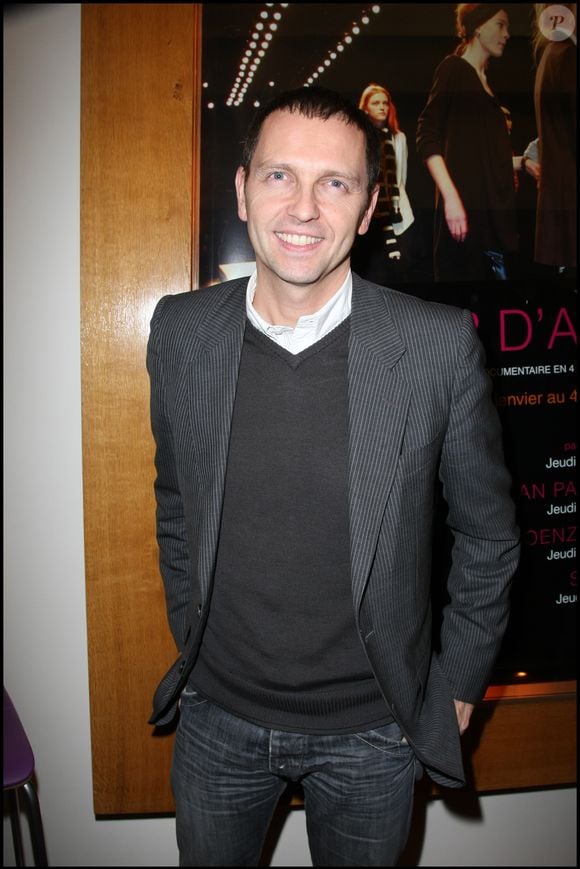 Thomas Hugues à l'avant-première de 4 documentaires "Le jour d'avant" de Loïc Prigent en 2009 © Olivier Borde Bestimage