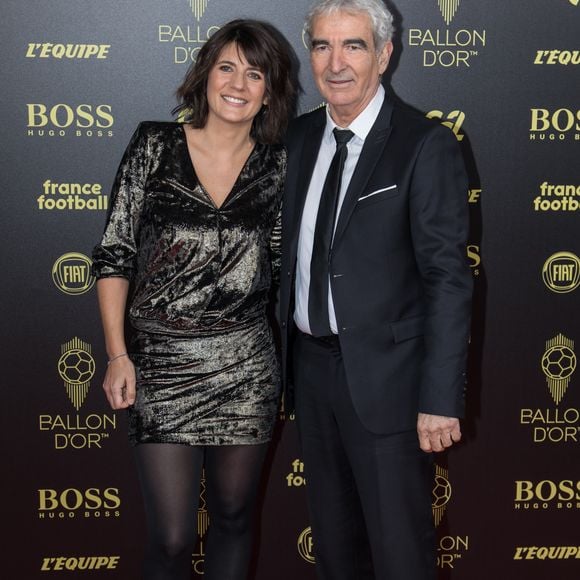 Raymond Domenech et sa femme Estelle Denis - Cérémonie du Ballon d'Or 2019 à Paris le 2 décembre 2019. © Jeremy Melloul/Bestimage