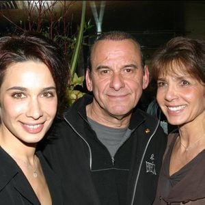 Michel et Stéphanie Fugain, leur fille Marie, lors de la soirée pour l'association Laurette Fugain à l'Etoile serre.

© AGENCE / BESTIMAGE