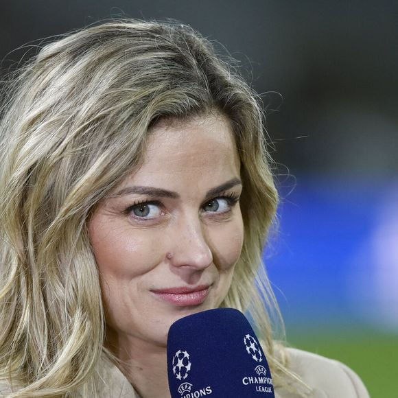 Laure Boulleau - People assistent à la victoire du Racing Club de Lens face à Arsenal (2-1) lors de la 2ème journée de Ligue des Champions à Lens le 3 octobre 2023.