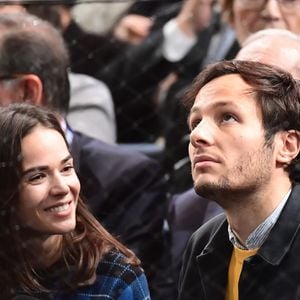 Vianney Bureau (Vianney) et sa compagne Catherine Robert - People lors de la finale du tournoi Rolex Paris Masters 2019 à Paris le 3 novembre 2019. © Veeren - Perusseau / Bestimage