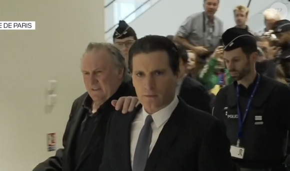 Gérard Depardieu à son procès le 24 mars 2025.