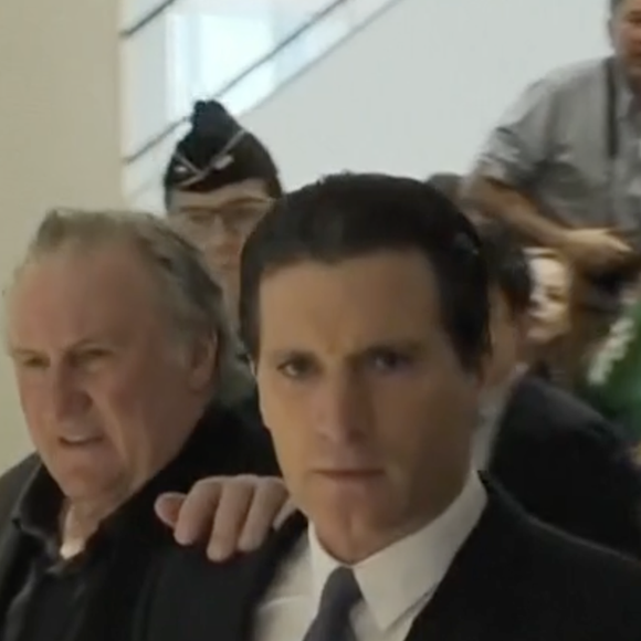 Gérard Depardieu à son procès le 24 mars 2025.