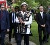 Qu'importe! Yannick Noah sent que son "destin est d'être ici. De protéger la terre qui est ma terre, qui est la terre de mes ancêtres"
Le président français Emmanuel Macron au village de Noé pour un débat avec la société civile et un concert, Yaoundé, Cameroun, 26 juillet 2022. Emmanuel Macron effectue une tournée africaine de trois jours au Cameroun, au Bénin et en Guinée-Bissau. Photo by Stephane Lemouton /Pool/ABACAPRESS.COM