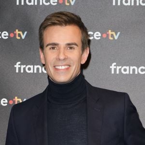 Jean-Baptiste Marteau - Photocall à l'occasion des 40 ans de l'émission "Télématin" au siège de France Télévisions à Paris le 6 février 2025.  © Coadic Guirec/Bestimage