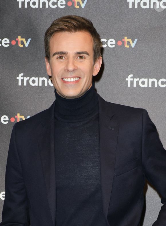 Jean-Baptiste Marteau - Photocall à l'occasion des 40 ans de l'émission "Télématin" au siège de France Télévisions à Paris le 6 février 2025.  © Coadic Guirec/Bestimage