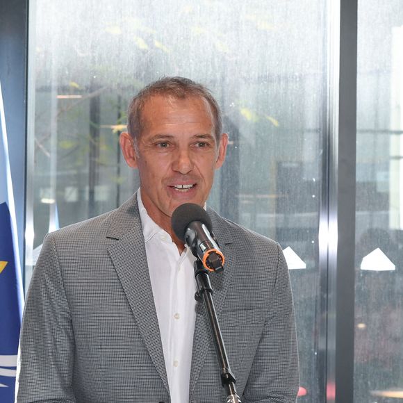 Exclusif - Paul Belmondo inaugure le studio Jean-Paul Belmondo sur le campus Georges Méliès de l'université Côte d'Azur à Cannes, le 20 mai 2025. David Lisnard, maire de Cannes, Jeanick Brisswalter, président d'Université Côte d'Azur étaient présents à cet événement, organisé en marge du 78ème Festival International du Film de Cannes. LIONEL URMAN  / BESTIMAGE