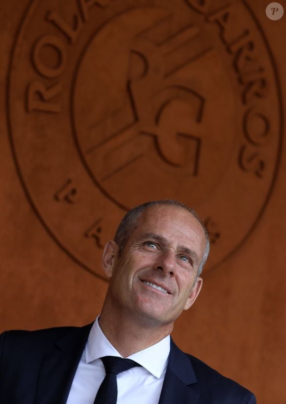 Guy Forget au village lors des internationaux de France de Tennis de Roland Garros 2019 à Paris, France, le 27 mai 2019. © Jacovides-Moreau/Bestimage