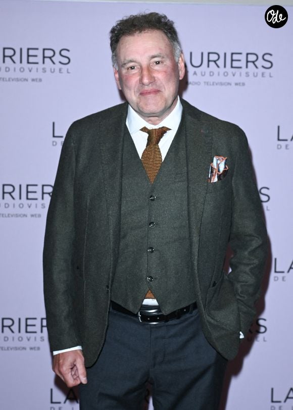 Pierre Sled - 28ème cérémonie des Lauriers de l'Audiovisuel au théâtre Marigny à Paris le 20 février 2023. © Coadic Guirec/Bestimage