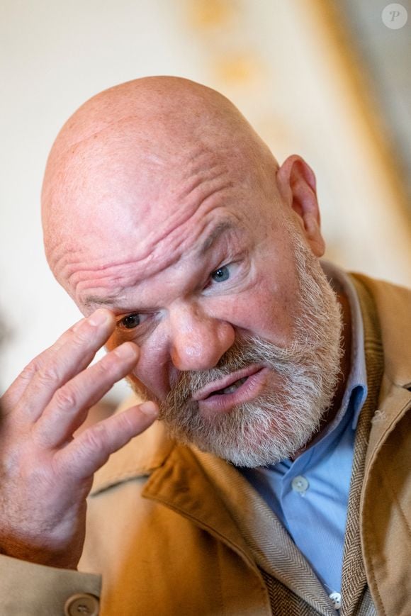 Le chef Philippe Etchebest participe au petit-Déjeuienr des les partenaires du Festival Bon à la mairie de Bordeaux, France.  © Jean-Bernard Nadeau/Bestimage