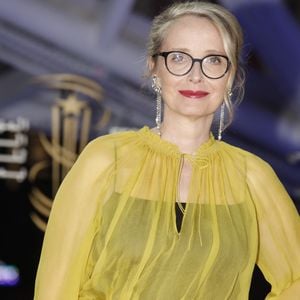 Julie Delpy - Arrivées des personnalités pour la cérémonie en hommage au réalisateur américain J.Gray donnée lors du 19ème Festival International du Film de Marrakech le 12 novembre 2022.
© Denis Guignebourg / Bestimage
