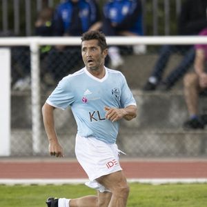 Au début de sa formation, au sein des Girondins de Bordeaux, Bixente Lizarazu s'est entendu dire qu'il n'avait pas d'avenir professionnel. 

Bixente Lizarazu en action lors du Match entre VARIETE CLUB DE FRANCE et CHI PSG (HôSpital CHI OFPoissy/Saint-Germain-en-Laye), stade Léo Lagrange à POISSY, le 6 septembre 2020 à POISSY, France. 
Photo by LoIc Baratoux/ABACAPRESS.COM