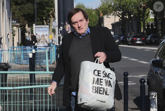 Pierre Palmade est sorti de la prison de Bordeaux, il purgera sa peine sous bracelet électronique à son domicile. Le 16 avril 2025 ©Agence / Bestimage