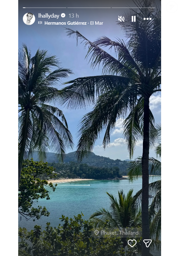 Laeticia Hallyday sur Instagram