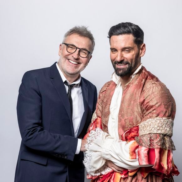 Exclusif - Laurent Ruquier et son compagnon Hugo Skliris (Manos) - Studio - Enregistrement de l'émission "La chanson secrète", présentée par N.Aliagas et diffusée le 29 décembre sur TF1
© Guillaume Gaffiot-Cyril Moreau / Bestimage