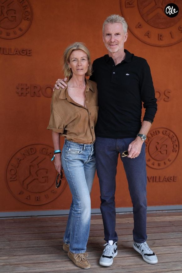 Denis Brogniart et sa femme Hortense au village lors des Internationaux de France de Tennis de Roland Garros 2025. Paris, le 29 mai 2025.
© Moreau/Jacovides/Bestimage