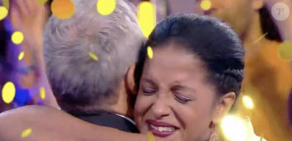 Cynthia, ancienne maestro de "N'oubliez pas les paroles" sur France 2.