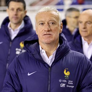 Le sélectionneur français Didier Deschamps sur le stade avant le quart de finale aller de l'UEFA Nations League entre la Croatie et la France au Stadion Poljud le 20 mars 2025 à Split, Croatie. Photo : Sime Zelic/PIXSELL