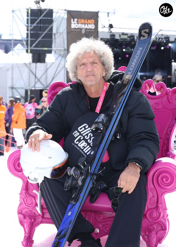 Exclusif - Elie Chouraqui lors de la 16 éme édition de 'Glisse en coeur' au Grand Bornand le 22 Mars 2025. © Denis Guignebourg/BestImage