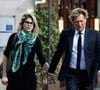 Et en soutien l'un pour l'autre en arrivant près de l'Eglise de Saint-Germain-des-Prés où avaient lieu la cérémonie

Alice Taglioni et son compagnon Laurent Delahousse - Arrivées aux obsèques de Nicolas Altmayer en l’Église de Saint-Germain-des-Prés à Paris le 31 aout 2026. © Dominique Jacovides-Cyril Moreau/Bestimage