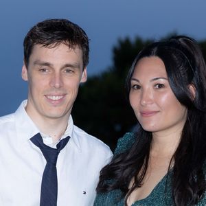 Louis et Marie Ducruet posent avant le Gala Fight AIDS Monaco, à la salle des Etoiles du Sporting Monte-Carlo, à Monaco, le 5 juillet 2025. © Olivier Huitel/Pool Monaco/Bestimage