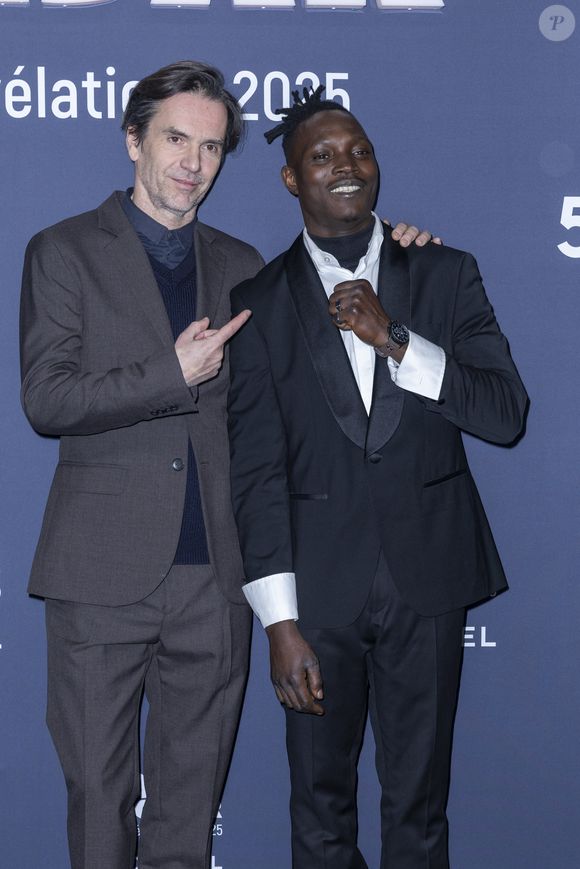 Boris Lojkine et Abou Sangare - Photocall de la soirée "Cesar Révélations 2025" au Trianon à Paris le 20 janvier 2025.

© Olivier Borde / Bestimage