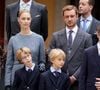 Installée en Principauté, Beatrice a fondé en 2016 sa société de production, Astrea Films.

Pierre Casiraghi, Béatrice Borromeo et leurs enfants Stefano et Francesco, photographiés dans la cour du palais lors de la fête nationale de Monaco, à Monte-Carlo, le 19 novembre 2025. Photo de Dominique Jacovides - Bruno Bebert/Pool/ABACAPRESS.COM