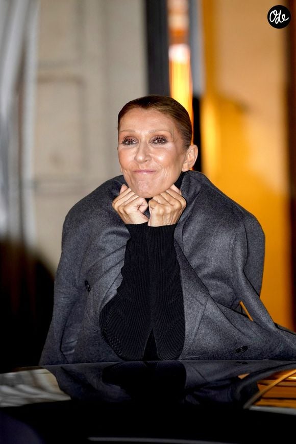 Céline Dion devant son hôtel à Paris. 
Backgrid USA / Bestimage