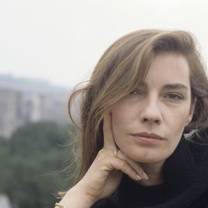 En Italie, à Rome, Patricia Millardet posant en février 1990.  © Michel Croizard via Bestimage