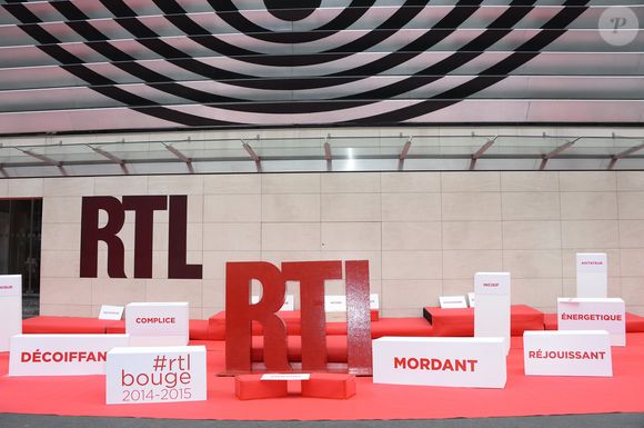 Illustration - Conférence de rentrée de RTL à Paris. Le 4 septembre 2014