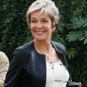 Véronique Jannot - Arrivées à l'enregistrement de l'émission "Vivement Dimanche" présentée par M. Drucker, le 3 octobre 2023. © Christophe Clovis/Bestimage