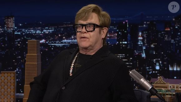 Elton John sur le plateau de la NBC le 6 avril 2025.



Photo fournie par JLPPA / Bestimage / NBC