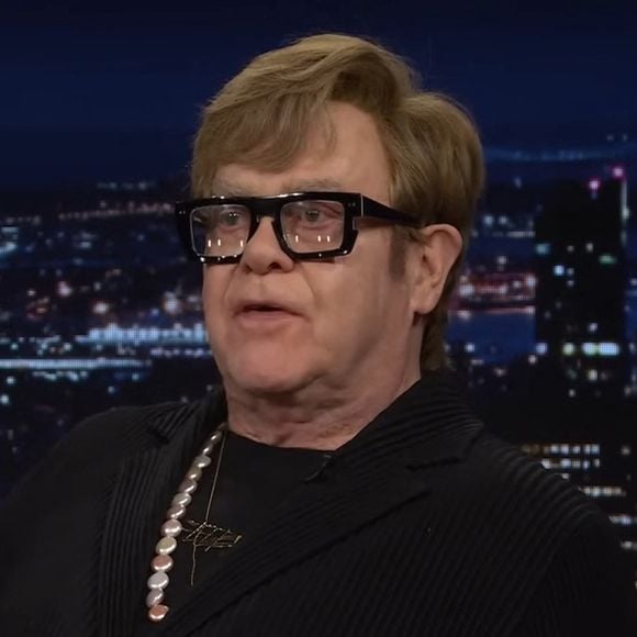 Elton John sur le plateau de la NBC le 6 avril 2025.



Photo fournie par JLPPA / Bestimage / NBC