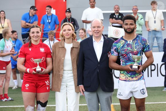 Sa rencontre avec Loretta Denaro a également été marquée par des gestes de soutien qui ont témoigné de l'empathie de l'épouse du prince Albert II de Monaco face à la famille du sportif. 

Le Tournoi International de Rugby à 7 de Monaco s'est déroulé au Stade Prince Jacques à Beausoleil, en présence de Leurs Altesses Sérénissimes le Prince Albert II de Monaco et la Princesse Charlène. Beausoleil, 1er mai 2026. Photo par JC VINAJ/ABACAPRESS.COM