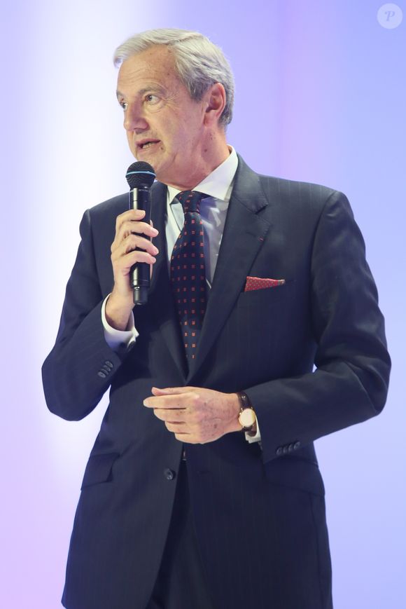 Daniel Bilalian - Conférence de presse France Télévisions "J-100 avant les Jeux olympiques de Rio 2016" au palais de Chaillot à Paris, le 27 avril 2016. © CVS/Bestimage