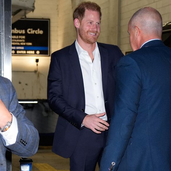 Le prince Harry au New York Times DealBook Event à New York le 12/04/2024