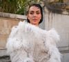 Georgina Rodriguez était également présente et portait un ensemble crème composé d'un haut à plumes et d'un pantalon évasé et est apparue sans son chéri Cristiano Ronaldo.
Georgina Rodriguez au défilé Elie Saab Womenswear Fall/Winter 2025-2026 au Palais De Tokyo le 8 mars 2025 à Paris, France© Lucia Sabatelli / Bestimage