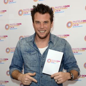 Norbert Tarayre - Lancement du "Pasteurdon", soutenu par les animateurs de la TNT et des radios à l'Institut Pasteur à Paris le 7 octobre 2015.