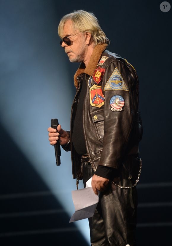 Le chanteur Renaud (Renaud Séchan) - Grand Prix Sacem 2018 à la salle Pleyel à Paris présenté par V. Dedienne, le 10 décembre 2018. © Veeren/Bestimage