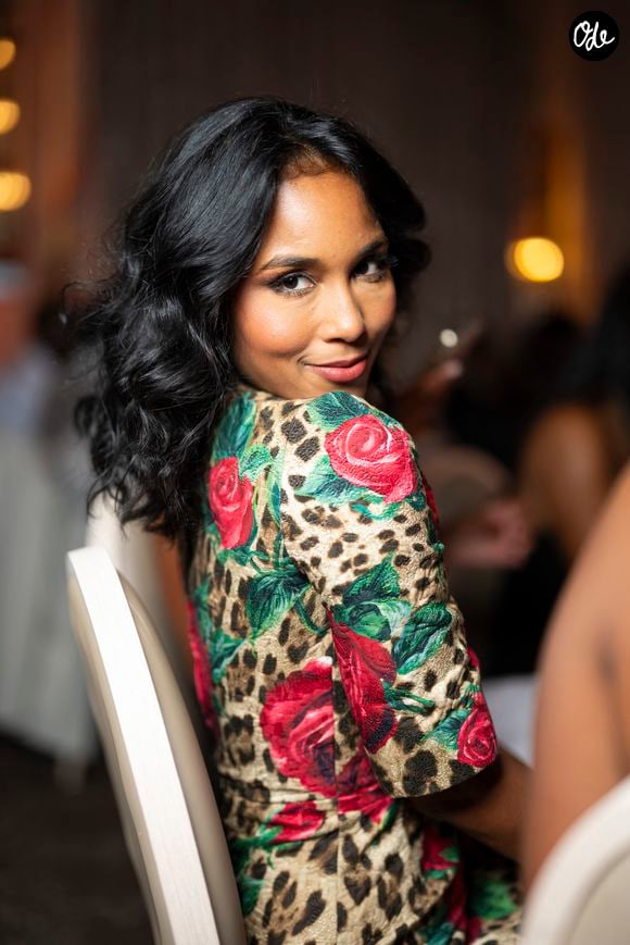 Exclusif - Clémence Botino lors du Dîner de Gala caritatif "Kelina" au restaurant Le Pré Catelan à Boulogne-Billancourt le 24 novembre 2025. F. Coquerel (Miss France 2014) a organisé ce gala de charité pour son association "Kelina" afin de venir en aide aux populations du Bénin, pays d'origine de sa maman et a récolté 98.500 euros. © Pierre Perusseau/Bestimage