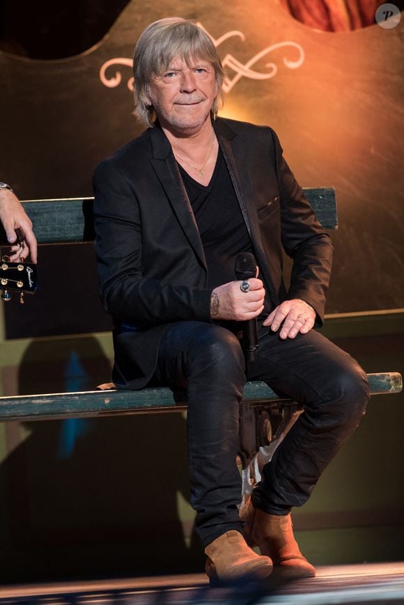 Exclusif - Le chanteur Renaud (Renaud Séchan) - Tournage de l'émission "Merci Renaud" dans les studios de la Plaine Saint-Denis le 15 novembre 2016, qui sera diffusée le samedi 17 décembre 2016 en prime time sur France 2. © Cyril Moreau / Bestimage