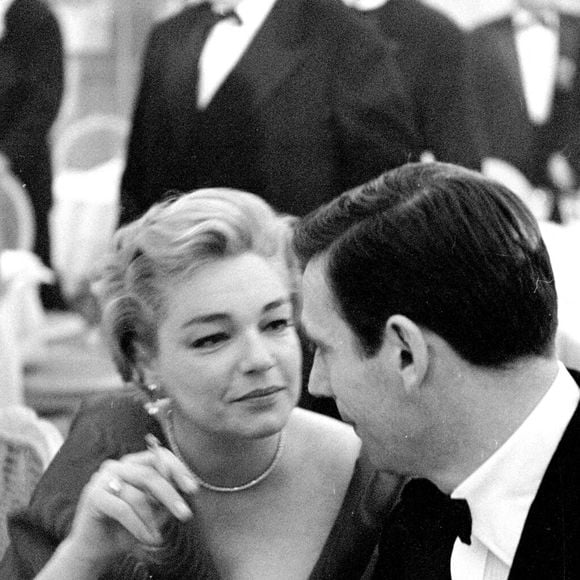 Simone Signoret et Yves Montand Festival de Cannes. © Zuma/ABACA