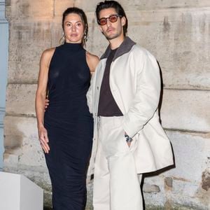 Natasha Andrews, Pierre Niney - Photocall du Défilé de mode Jacquemus Collection Hommes Automne Hiver Printemps-Été dans le cadre de la Fashion Week de Paris, France, le 25 janvier 2026.
 
© Olivier Borde / Bestimage